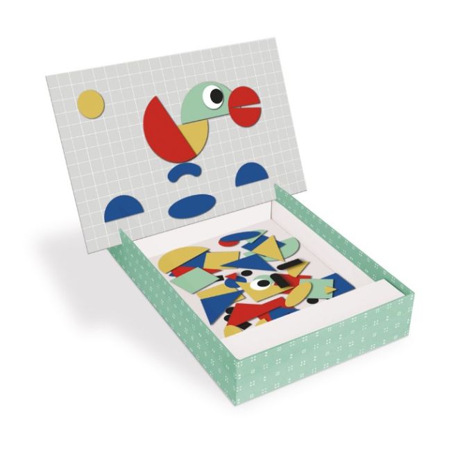 Puzzle magnetic, APLI Kids, 50 de piese, Multicolor