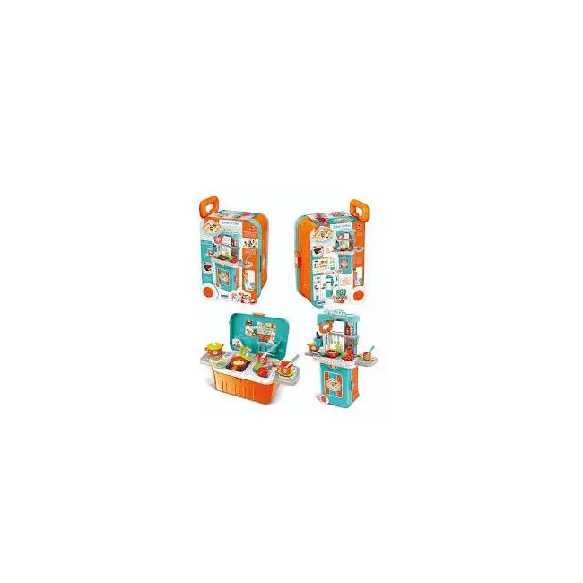 Set bucatarie intr-o valiza, cu sunete si lumini RS Toys SOLRS11705