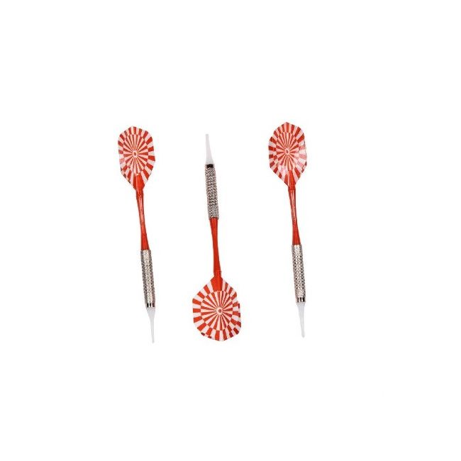 Mini Tinta de darts electronica, Van Der Meulen, cu 4 sageti incluse, varf de plastic, functionare cu baterii, scor electronic pentru 18 mini-jocuri SOLVDM2005909