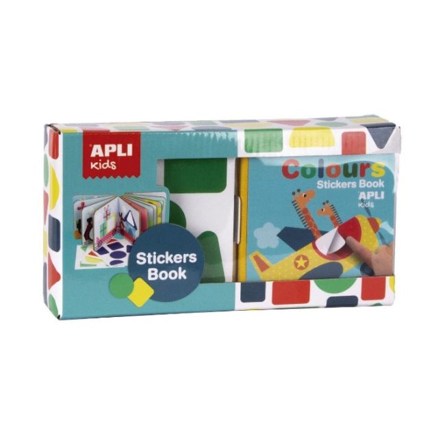 Prima mea carte cu abtibilduri - Apli - Forme geometrice