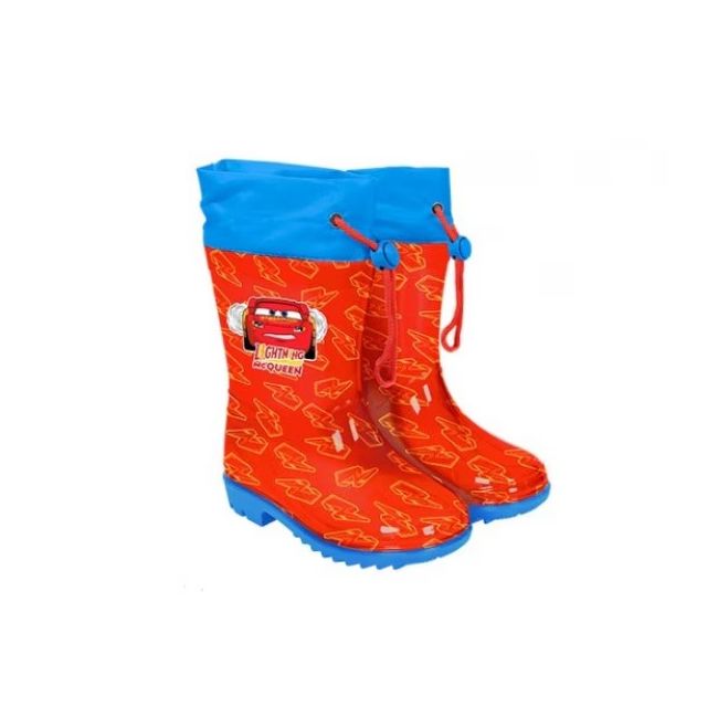 Cizme de cauciuc Perletti Cars - marimi 30-31, rosii SOLPE98075-30/31