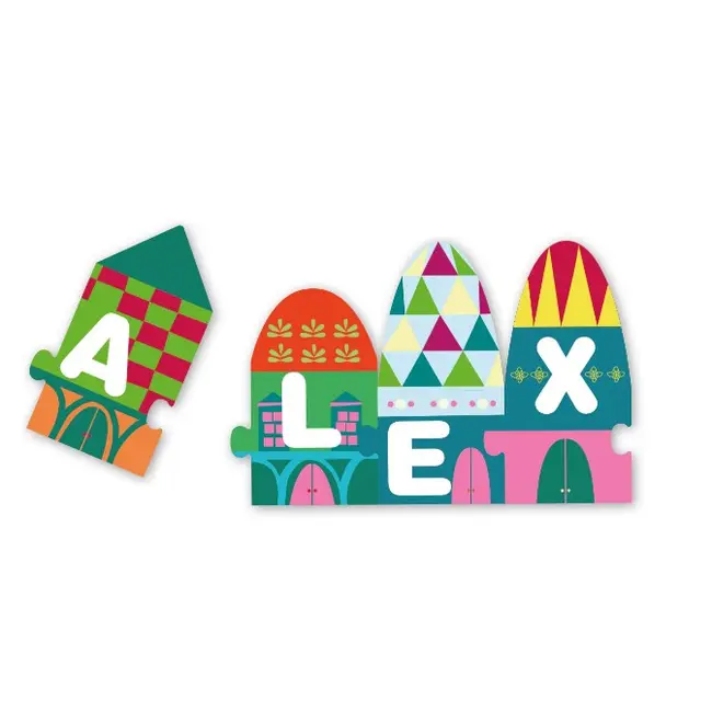 Puzzle APLI - Casuta A,B,C, 40 piese