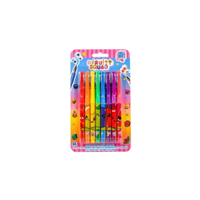 Set 8 pixuri cu gel parfumate Fruitysquad SOLVDM2007422