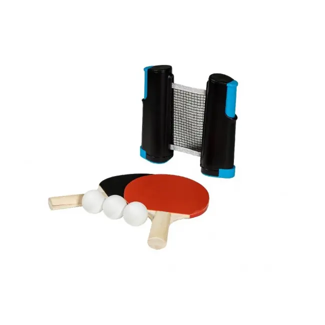 Set tenis de masa cu palete mingi si fileu extensibil SportX SOLVDM2004280