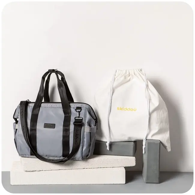 Geanta multifunctionala pentru parinti skiddou inger, normandic dream, gri sk_2080022