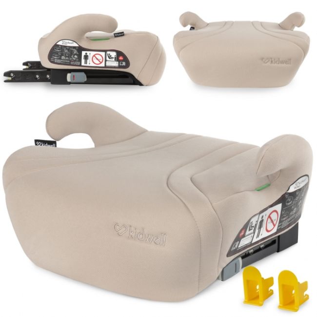 Inaltator auto cu isofix 125-150 cm kidwell bono - beige edeedifosabon03a0