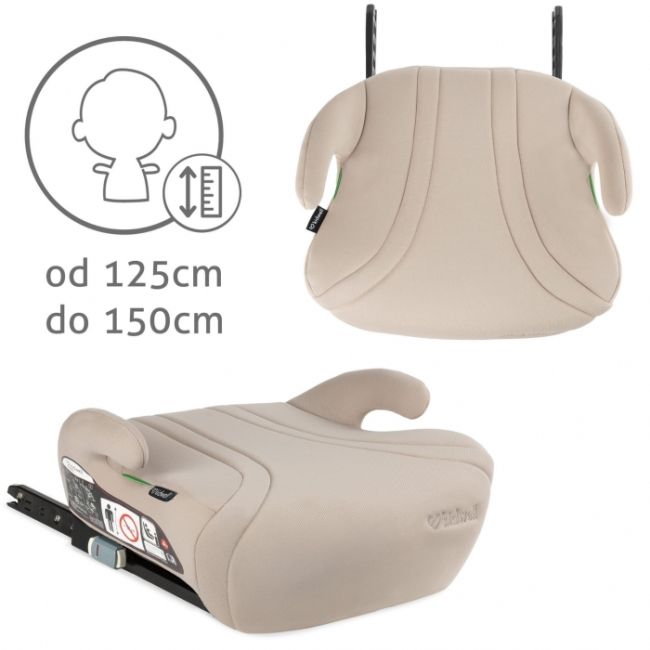 Inaltator auto cu isofix 125-150 cm kidwell bono - beige edeedifosabon03a0