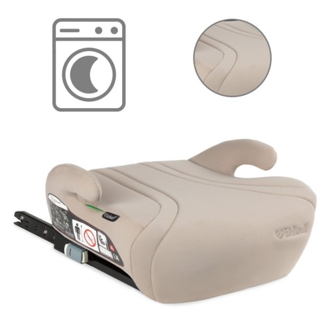 Inaltator auto cu isofix 125-150 cm kidwell bono - beige edeedifosabon03a0