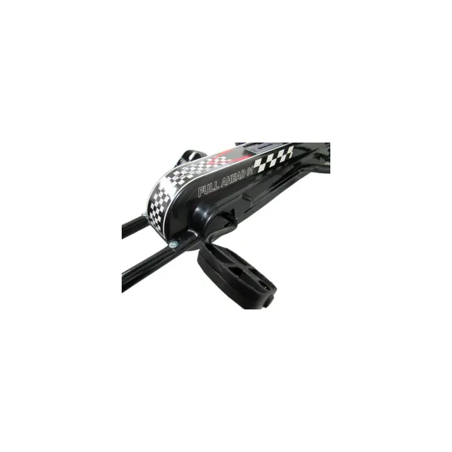 Kart cu pedale gokart, 3-7 ani, roti gonflabile, g1 r-sport - negru edeedia15negru