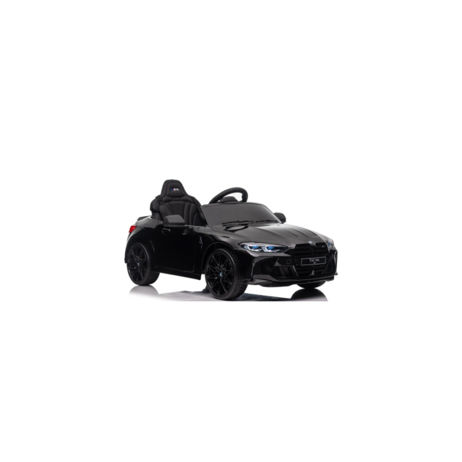 Masinuta electrica cu telecomanda bmw m4, 110x70x50 cm, varsta 1-5 ani, roti eva, scaun din piele eco, putere 90w - negru edeedibmwm4negru