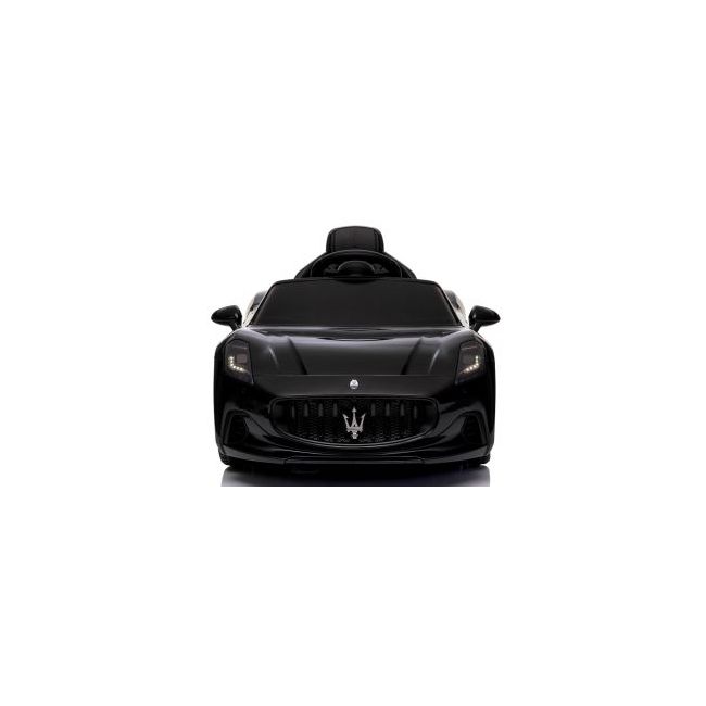 Masinuta electrica cu telecomanda maserati granturismo, 99x59.5x44 cm, varsta 1-4 ani, roti eva, scaun din piele eco, putere 90w - negru edeedimaseratigtnegru