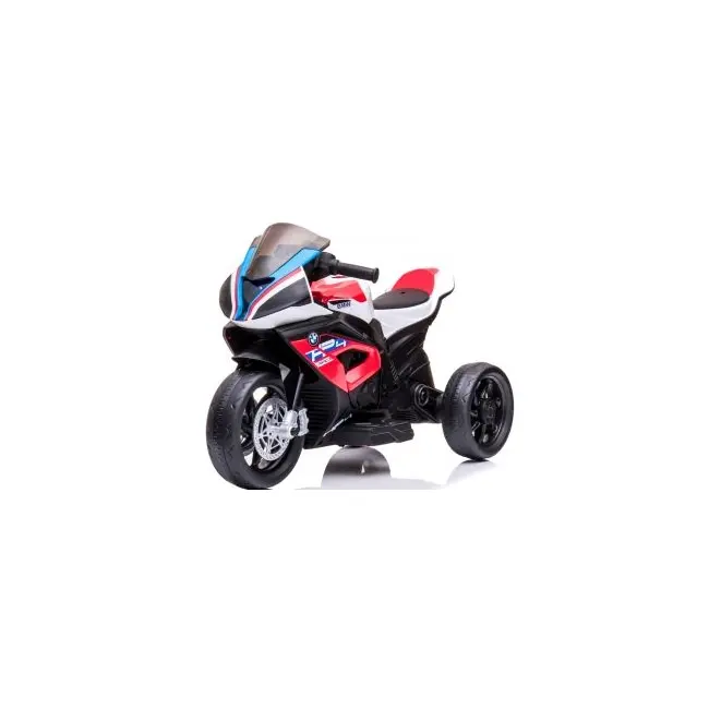 Motocicleta electrica pentru copii bmw hp4, 84x55x42 cm, varsta 2-5 ani, roti si scaun din plastic, putere 60w - rosu edeedibmwhp4rosu
