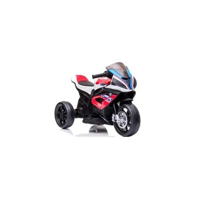Motocicleta electrica pentru copii bmw hp4, 84x55x42 cm, varsta 2-5 ani, roti si scaun din plastic, putere 60w - rosu edeedibmwhp4rosu