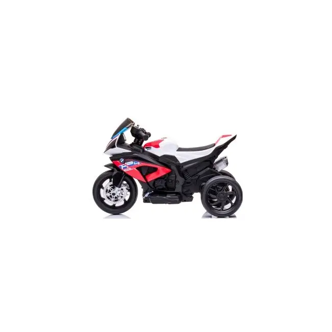 Motocicleta electrica pentru copii bmw hp4, 84x55x42 cm, varsta 2-5 ani, roti si scaun din plastic, putere 60w - rosu edeedibmwhp4rosu