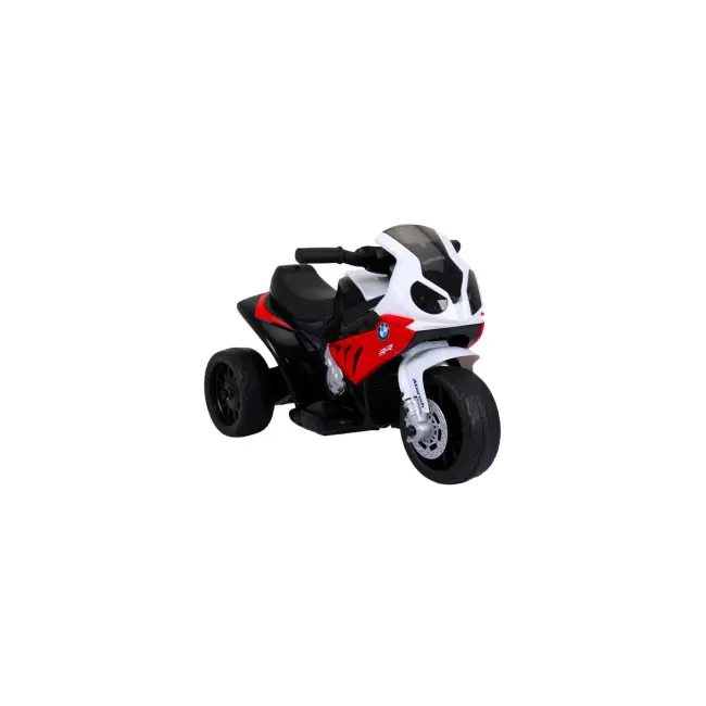 Motocicleta electrica pentru copii bmw s1000rr, 69x44x36.5 cm, varsta 1.5-4 ani, roti si scaun din plastic, putere 25w - rosu edeedibmws1000rrrosu