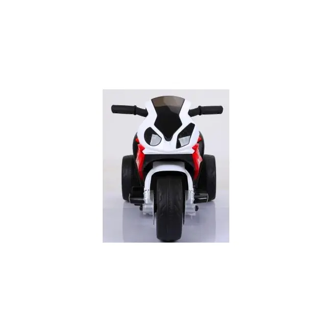 Motocicleta electrica pentru copii bmw s1000rr, 69x44x36.5 cm, varsta 1.5-4 ani, roti si scaun din plastic, putere 25w - rosu edeedibmws1000rrrosu