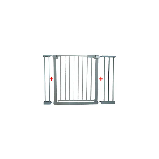 Poarta de siguranta din metal 79-115 cm r-sport s3 - gri edeedijlb328-3gri