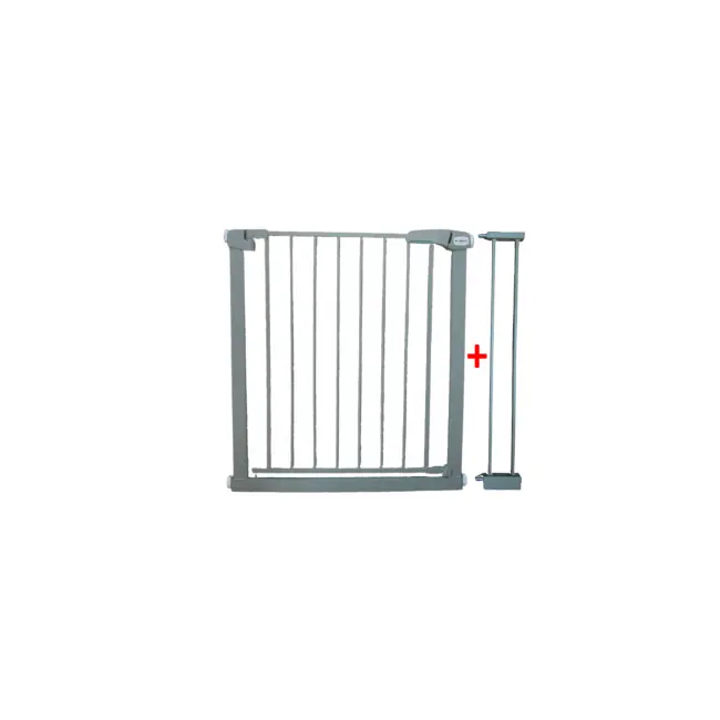 Poarta de siguranta din metal 79-94 cm r-sport s1 - gri edeedijlb328-1gri