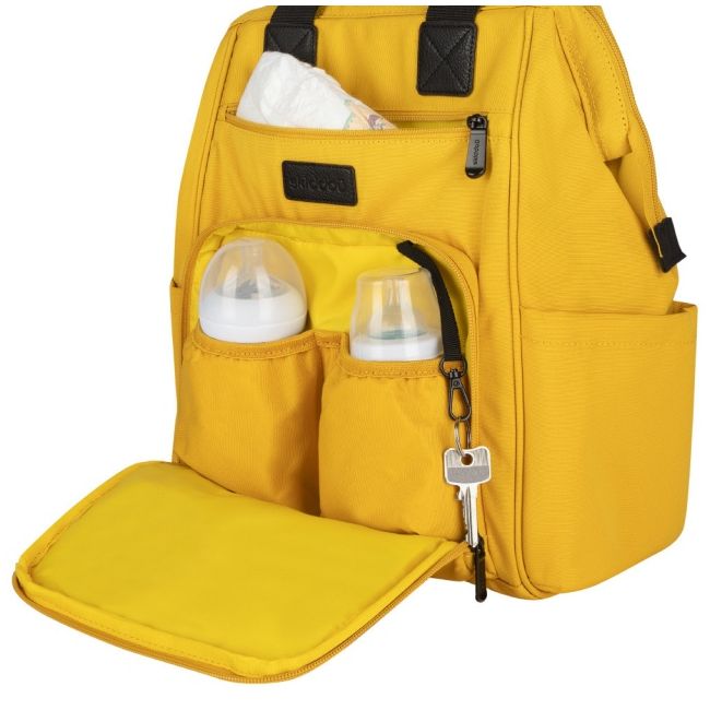 Rucsac multifunctional mamici skiddou astrid, galben sk_2080015