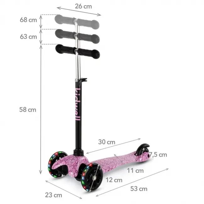 Trotineta kidwell uno - clouds edeedihubauno02a3