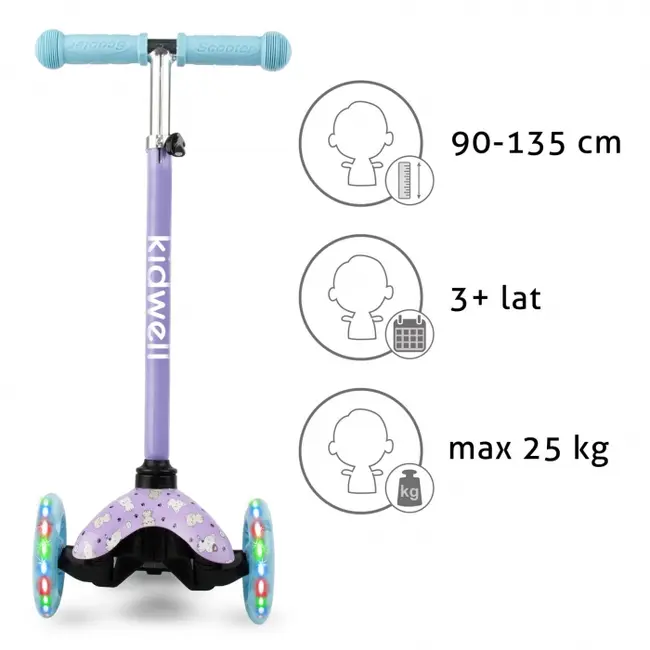 Trotineta kidwell uno - kitty edeedihubauno02a2