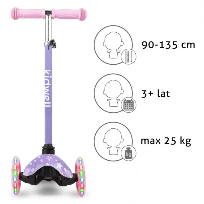 Trotineta kidwell uno - stars edeedihubauno02a1