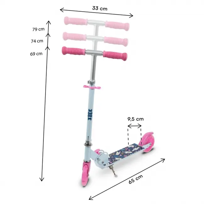 Trotineta pliabila 120mm wxm skipo - dog edeedihsskif01
