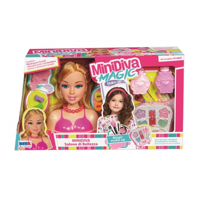 Set cosmetica MInidiva RS Toys cu bust cosmetica si accesorii SOLRS11700