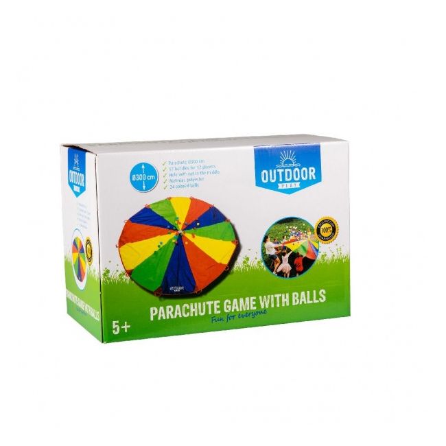 Set de joaca exterior parasuta cu bile Outdoor Play SOLVDM2010648