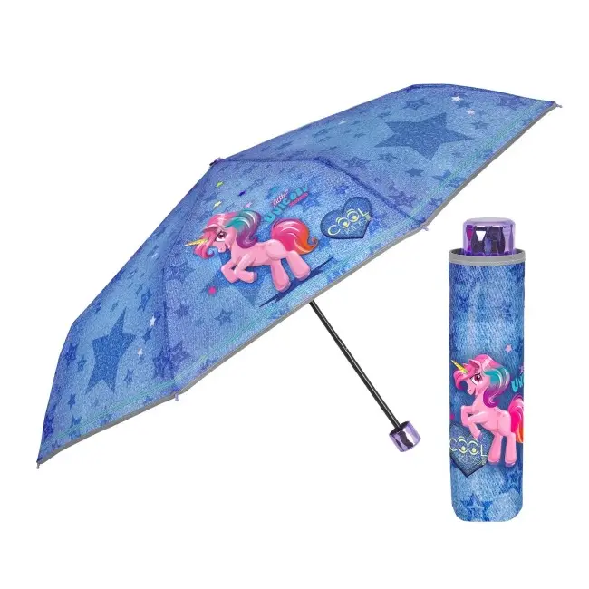 Umbrela manuala mini Perletti Unicorn 50 cm SOLPE15622