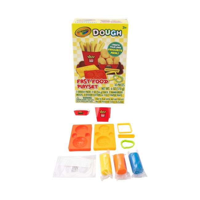 CRAYOLA MINI SET FAST FOOD VIVA1-2211