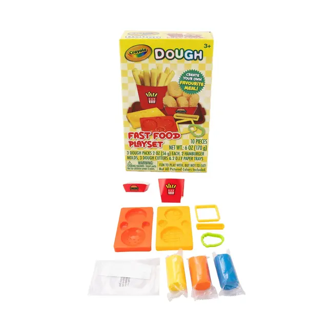CRAYOLA MINI SET FAST FOOD VIVA1-2211