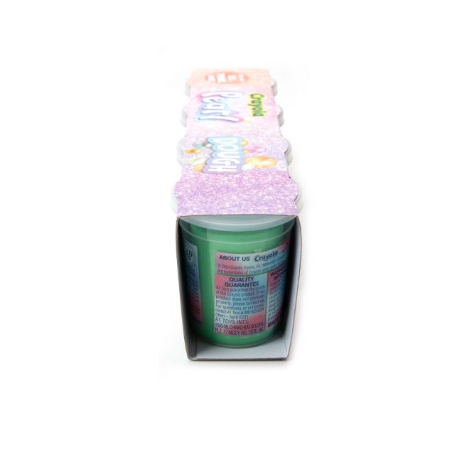 CRAYOLA PEARL SET 4 BORCANASE CU PLASTELINA SIDEFATA VIVA1-2910