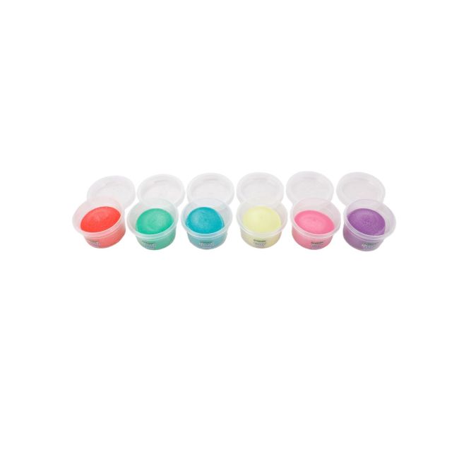 CRAYOLA PEARL SET 8 BORCANASE CU PLASTELINA SIDEFATA VIVA1-3143
