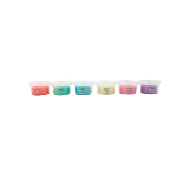 CRAYOLA PEARL SET 8 BORCANASE CU PLASTELINA SIDEFATA VIVA1-3143