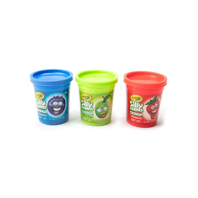 CRAYOLA SILLY SCENT SET 3 BORCANASE CU PLASTILINA PARFUMATA 142G VIVA1-2186