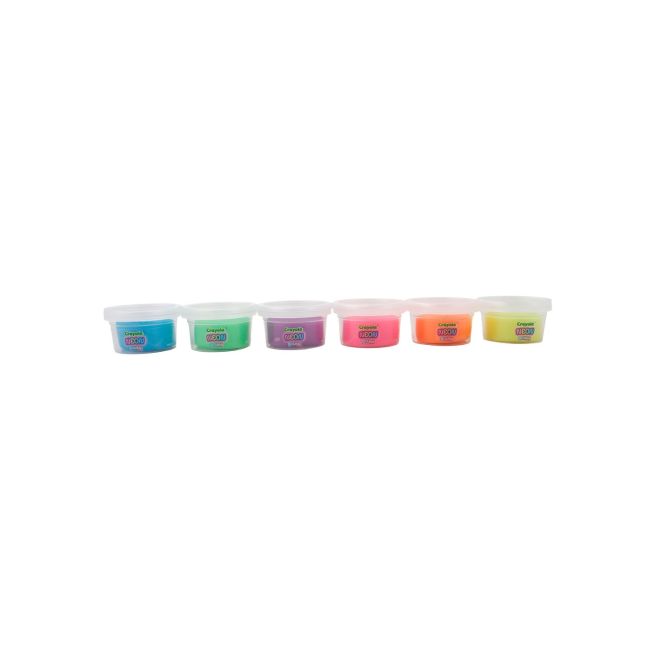 CRAYOLA SILLY SCENTS NEON SET 8 BORCANASE PLASTELINA PARFUMATA VIVA1-3146