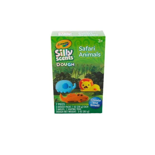 CRAYOLA SILLY SCENTS SET MIC ANIMALELE DIN SAFARI CU ACCESORII VIVA1-2200
