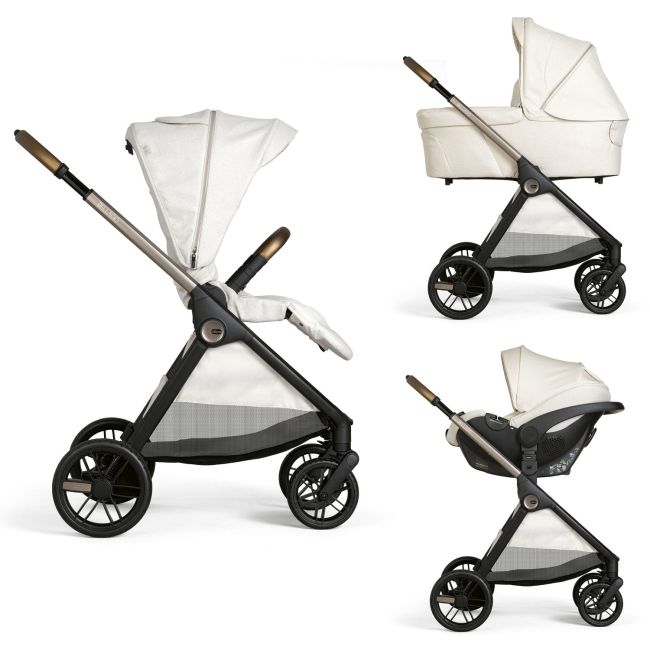 Carucior copii 3 in 1 Chicco Bellagio, Amber Glow (bej deschis), 0luni+ CHC8713650+8713750+8714650-8