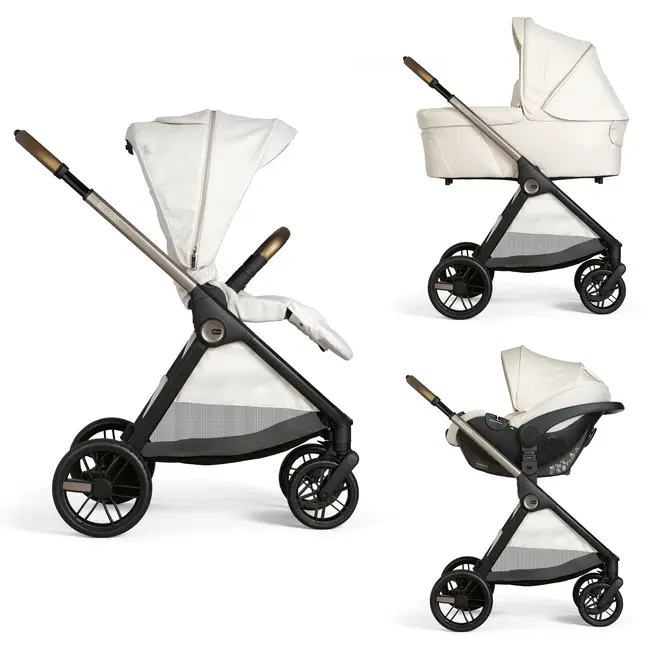 Carucior copii 3 in 1 Chicco Bellagio, Amber Glow (bej deschis), 0luni+ CHC8713650+8713750+8714650-8