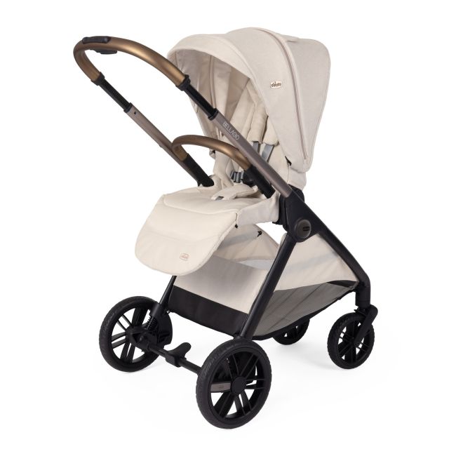Carucior copii 3 in 1 Chicco Bellagio, Amber Glow (bej deschis), 0luni+ CHC8713650+8713750+8714650-8