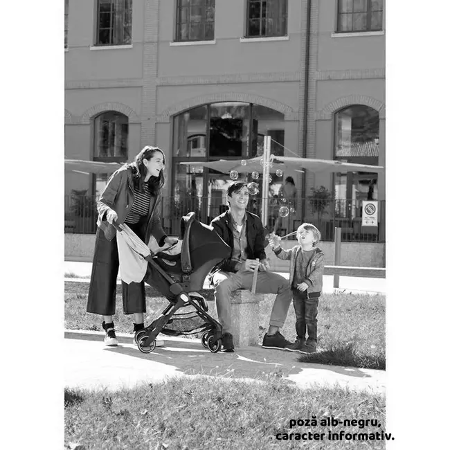 Carucior copii sport Chicco We, Black, 0luni+ CHC79885-8_BLACK