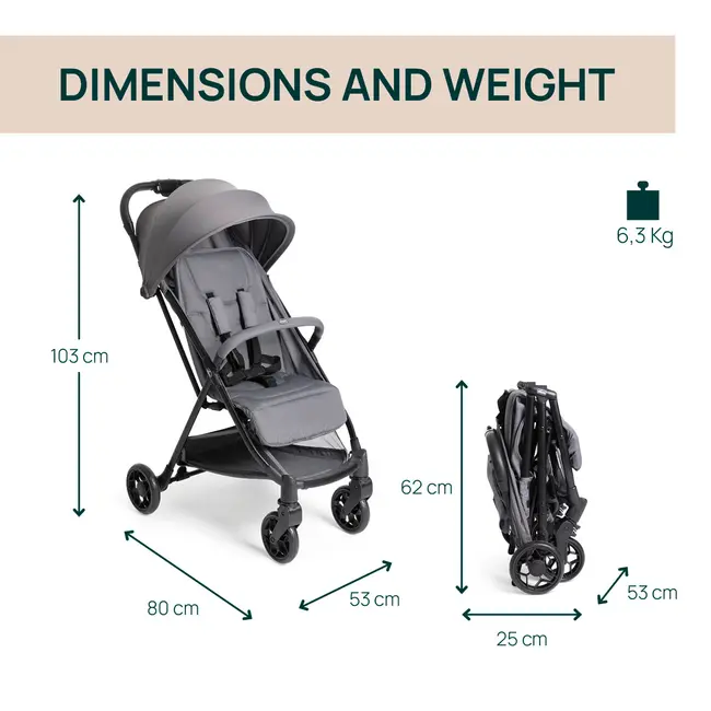 Carucior sport Chicco Urbino, Grayness (gri), de la nastere pana la 22Kg CHC8713826-8