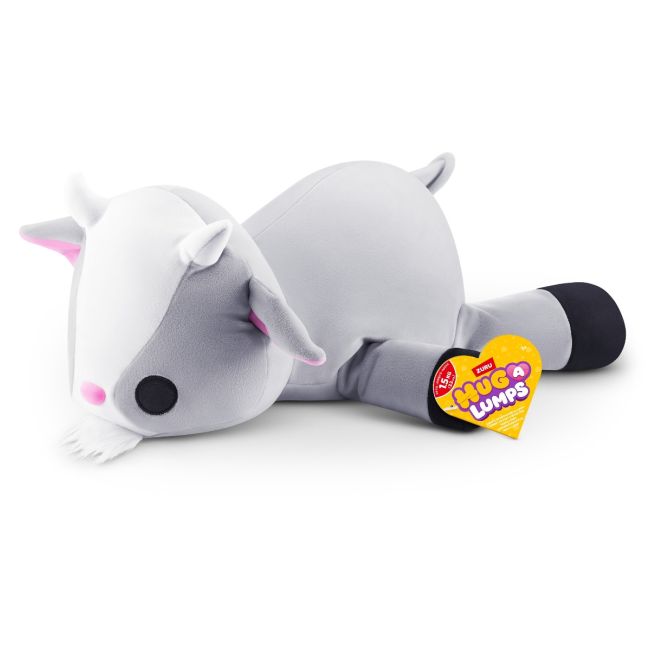 Hug a lumps - Jucarie de plus super-moale, 60 cm, Capra BKF14903A