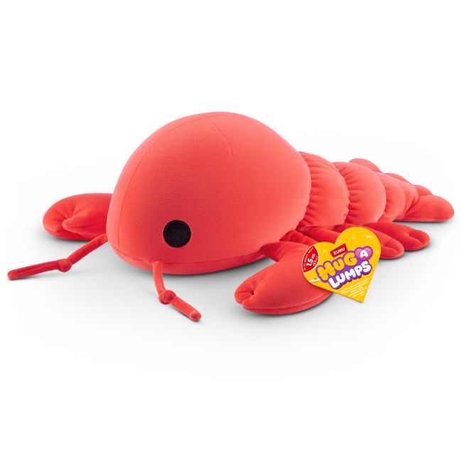 Hug a lumps - Jucarie de plus super-moale, 60 cm, Homar BKF14903G