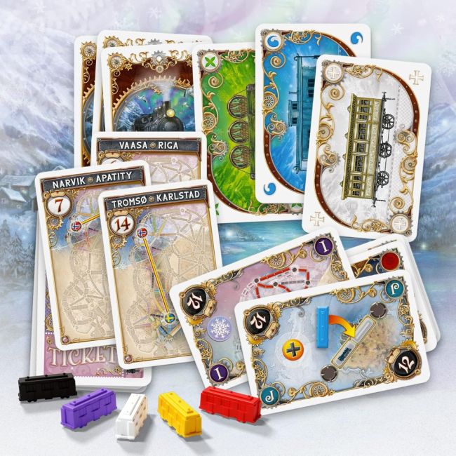 Joc de societate Ticket to Ride Northern Lights, limba engleza BKF720037