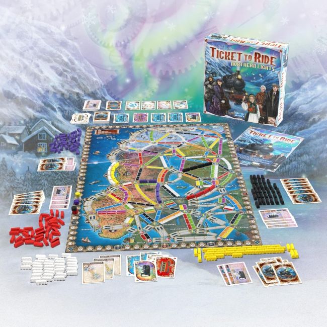 Joc de societate Ticket to Ride Northern Lights, limba engleza BKF720037