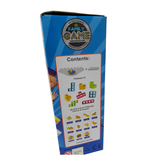 Joc logica - turnulet tetra (16 piese)