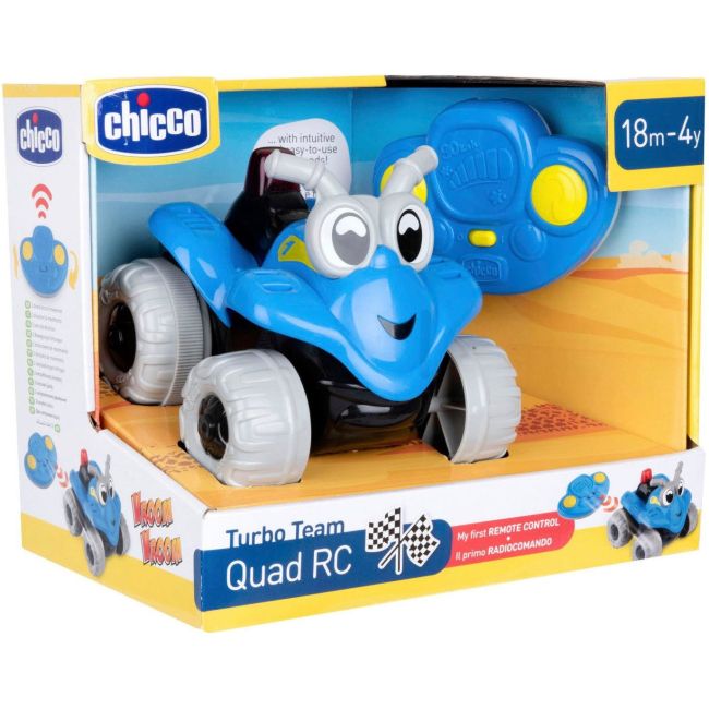 Jucarie Chicco cu telecomanda ATV Quar RC, 18luni+ CHC11851-1