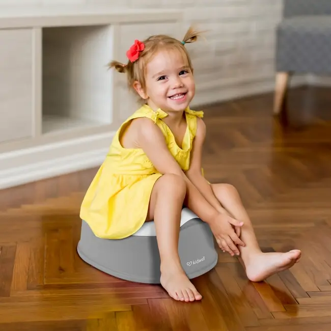 Olita pentru copii cu insertie detasabila kidwell nilo - gray edeedinocnnil02a0